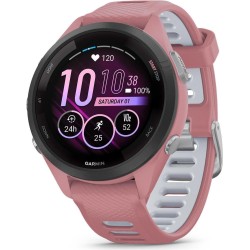 Garmin Forerunner 265S - 42 mm - Light Pink - intelligente Uhr mit Band - Silikon - Light Pink/Powder Gray - Handgelenkgröße: 1