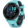 Garmin Forerunner 265 - 46 mm - Aqua - intelligente Uhr mit Riemen - Handgelenkgröße: 135-205 mm - Anzeige 3,25 cm (1.3") - 8GB