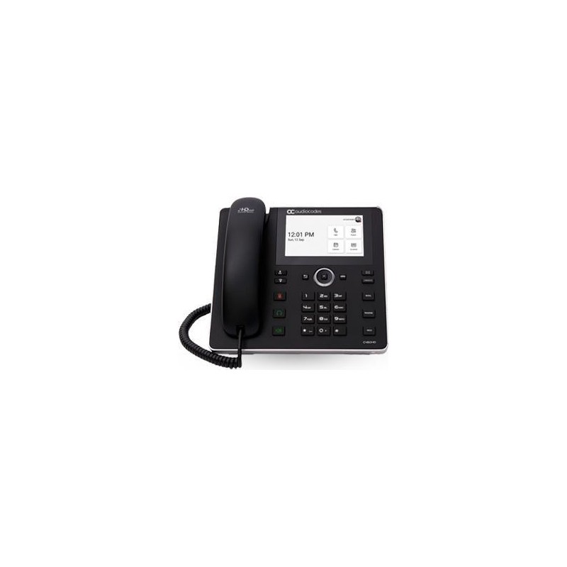 AudioCodes C455HD - VoIP-Telefon mit Rufnummernanzeige - RTCP, RTP, SRTP - 8 Leitungen (TEAMS-C455HD)