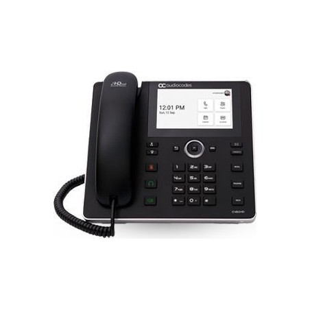 AudioCodes C455HD - VoIP-Telefon mit Rufnummernanzeige - RTCP, RTP, SRTP - 8 Leitungen (TEAMS-C455HD)