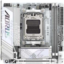 GIGABYTE AORUS X870I PRO ICE - Motherboard - Mini-ITX - Socket AM5 - AMD X870 Chipsatz - USB4, USB-C 3,2 Gen2, USB 3,2 Gen 2, U