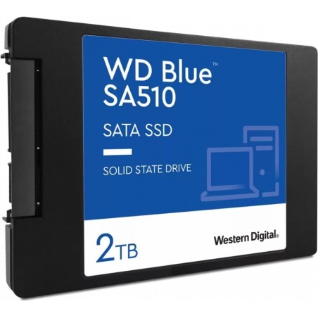 WD Blue SA510 WDS200T3B0A - SSD - 2 TB - intern - 2.5" (6.4 cm) - SATA 6Gb/s