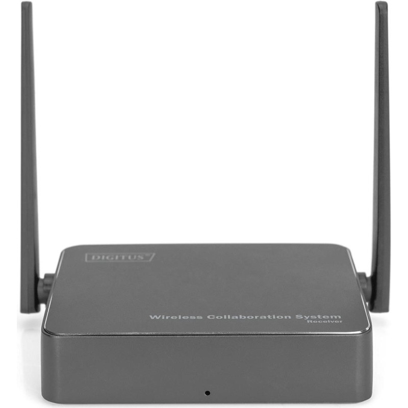 DIGITUS Wireless Collaboration System - 2 Transmitters + 1 Receiver - Wireless Video-/Audio-Erweiterung - 802.11a, 802.11b/g/n,
