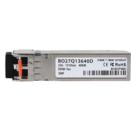 Kompatibler Brocade SFP28-25G-ER BlueOptics SFP28 Transceiver, LC-Duplex, 25GBASE-ER, Singlemode Fiber, 1310nm, 40KM, DDM, 0 C