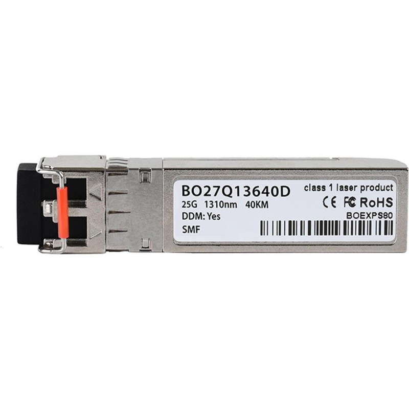 Kompatibler Chelsio SFP28-25G-ER BlueOptics SFP28 Transceiver, LC-Duplex, 25GBASE-ER, Singlemode Fiber, 1310nm, 40KM, DDM, 0 C