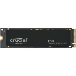 Crucial T700 - SSD - verschlüsselt - 4 TB - intern - PCI Express 5.0 (NVMe) - TCG Opal Encryption 2.01 (CT4000T700SSD3)