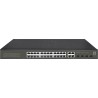 LevelOne Hilbert 28-Port Gigabit PoE Smart Lite Switch - 24 PoE Ausgänge - 4 x Gigabit SFP/RJ45 Combo - 802.3at/af PoE - 380W P
