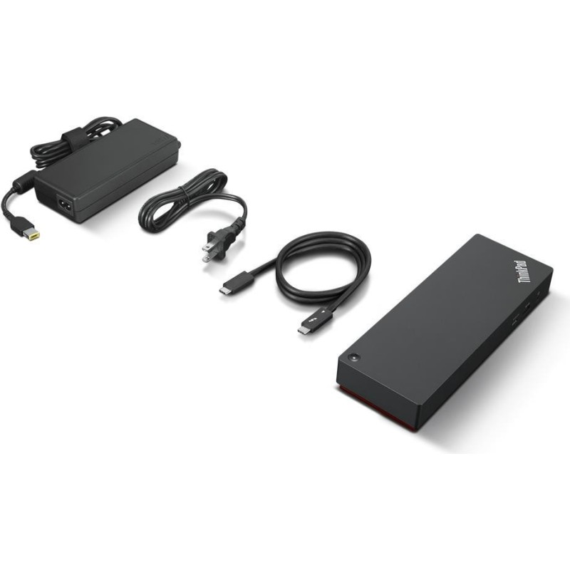Lenovo ThinkPad Universal Thunderbolt 4 Dock - Dockingstation - Thunderbolt 4 - HDMI, 2 x DP - 1GbE - 135 Watt - Chile, Italien