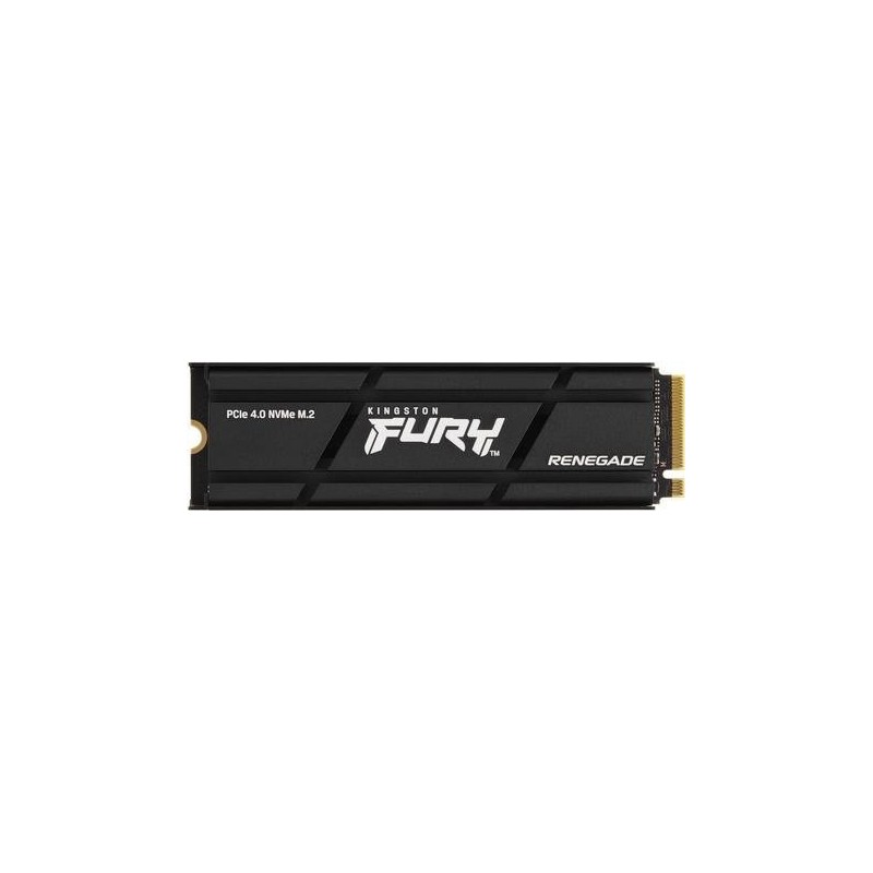 Kingston FURY Renegade - SSD - 2TB - intern - M.2 2280 - PCIe 4,0 x4 (NVMe) - integrierter Kühlkörper (SFYRDK/2000G)