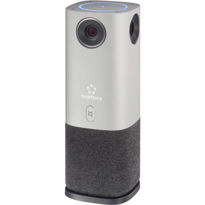 Renkforce RF-CC-800 360 Videokonferenz-System Full HD 1920 x 1080 Pixel 360 Erfassung, 4 Weitwinkel-Kameras, Voice Tracking M