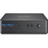 Shuttle XPC nano NC40U7 - Barebone - Mini-PC - 1 x Core i7 1255U / 1,7 GHz - RAM 0GB - UHD Graphics 620 - 1GbE - Schwarz (NC40U