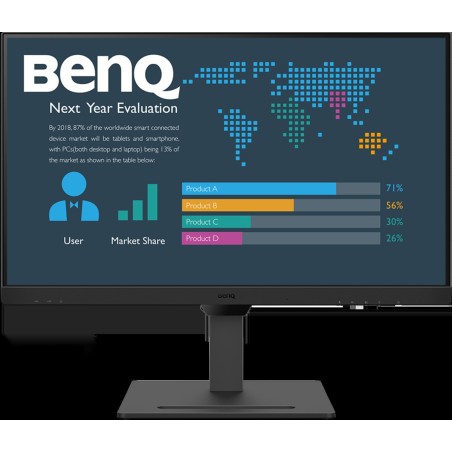 BenQ BL2790QT Computerbildschirm 68,6 cm (27") 2560 x 1440 Pixel Quad HD LED Schwarz (9H.LLLLA.TPE)