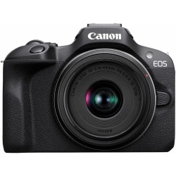 Canon EOS R100 + RF-S 18-45mm F4.5-6.3 IS STM Kit - 24,1 MP - 6000 x 4000 Pixel - CMOS - 4K Ultra HD - 309 g - Schwarz (6052C01