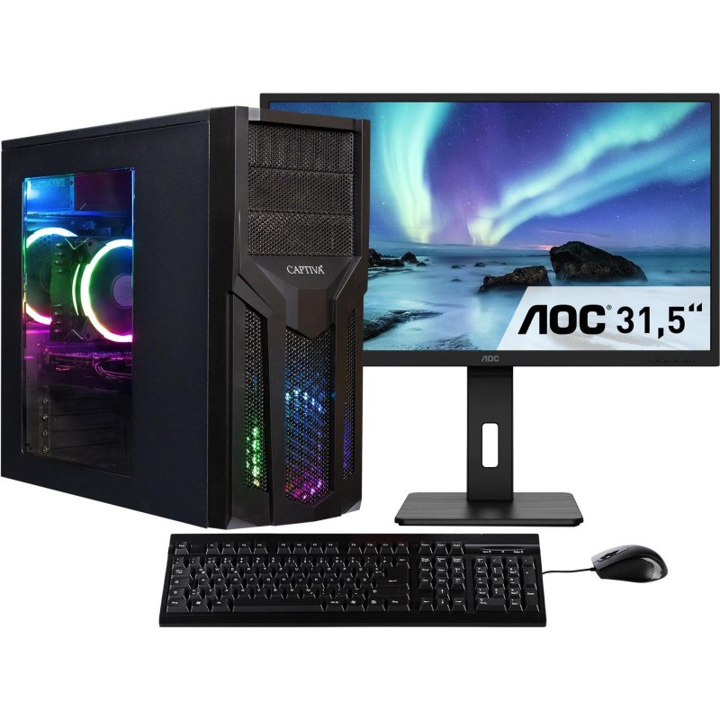 CAPTIVA Power Starter R80-039 TFT Bundle AMD Ryzen 7 32 GB DDR4-SDRAM 1 TB SSD (80039)