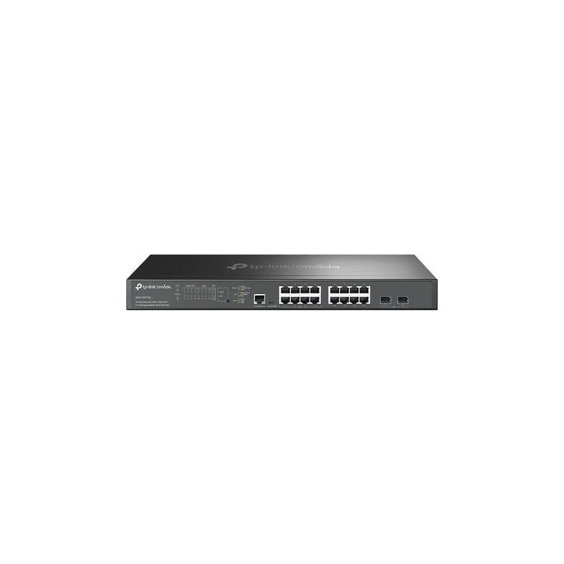 TP-Link Omada SG3218XP-M2 Managed L2+ Switch 16x 2.5G PoE+ 240W 2x 10G SFP+ Rack 1U Schwarz (SG3218XP-M2)