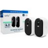 Arlo Essential - Netzwerk-Überwachungskamera - Innenbereich, Außenbereich - witterungsbeständig - Farbe (Tag&Nacht) - 4 MP - 25