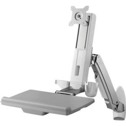 Schroff - Befestigungskit (VESA-Adapter, Montageklammer, einstellbarer Monitorarm, Tastatur-/Maus-Ablage) - einstellbarer Arm -