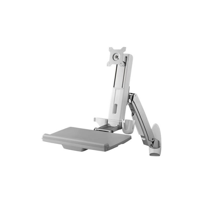 Schroff - Befestigungskit (VESA-Adapter, Montageklammer, einstellbarer Monitorarm, Tastatur-/Maus-Ablage) - einstellbarer Arm -