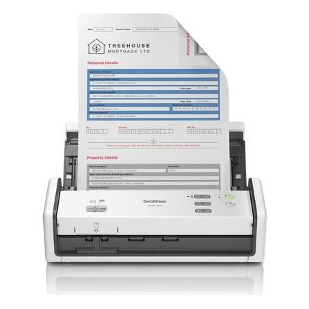 Brother ADS-1300 - Dokumentenscanner - Dual CIS - Duplex - A4 - 600 dpi x 600 dpi - automatischer Dokumenteneinzug (20 Blätter)