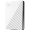 WD My Passport WDBR9S0060BWT - Festplatte - verschlüsselt - 6TB - extern (tragbar) - USB 3,2 Gen 1 - 256-Bit-AES - weiß (WDBR9S