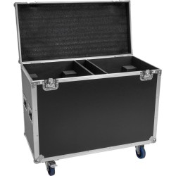 ROADINGER Flightcase 2x IP TMH-H760 mit Rollen (31001068)