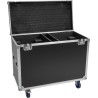 ROADINGER Flightcase 2x IP TMH-H760 mit Rollen (31001068)