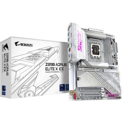 GIGABYTE AORUS Z890 ELITE X ICE - Motherboard - ATX - LGA1851-Sockel - Z890 Chipsatz - USB4, USB-C 3,2 Gen 2x2, USB 3,2 Gen 2,