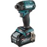 MAKITA TD002GD202 - Akku-Schlagschrauber (40V XGT | bürstenloser Motor | 220 Nm Drehmoment | 1/4“ Innensechskantaufnahme | LED-