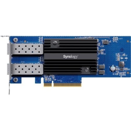 Synology E10G30-F2 - Netzwerkadapter - PCIe 3,0 x8 Low-Profile - 10Gb Ethernet SFP+ x 2 (E10G30-F2)