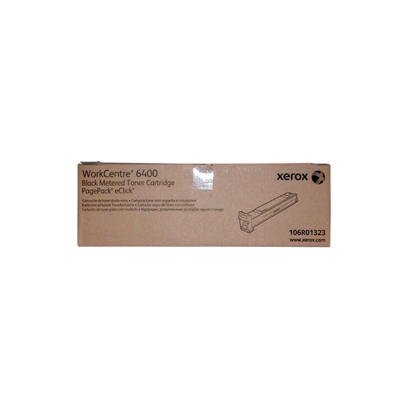 Xerox - Schwarz - original - Tonerpatrone - für WorkCentre 6400, 6400/XFM, 6400S, 6400SFS, 6400X, 6400XF, 6400XM (106R01323)