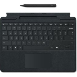 Microsoft Surface Pro Keyboard for Business - Tastatur - mit Stiftaufbewahrung - mit Beschleunigungsmesser, Touchpad - hinterle