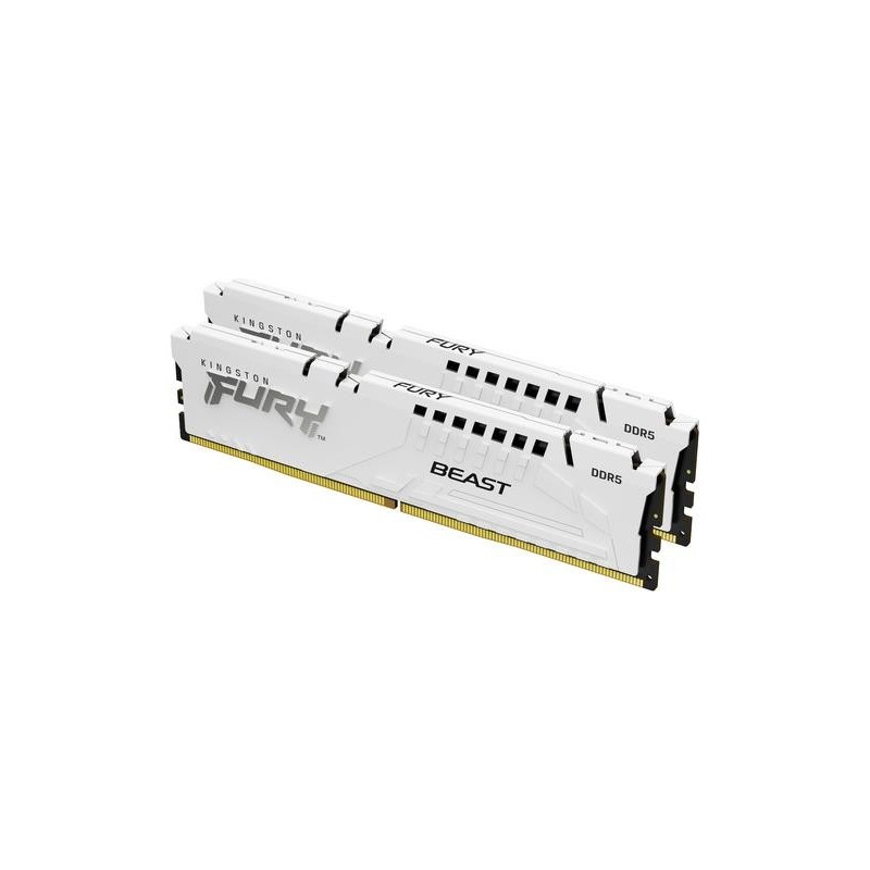 Kingston FURY Beast - DDR5 - Kit - 64 GB: 2 x 32 GB - DIMM 288-PIN - 6000 MHz / PC5-48000 - CL30 - 1.4 V - ungepuffert - on-die