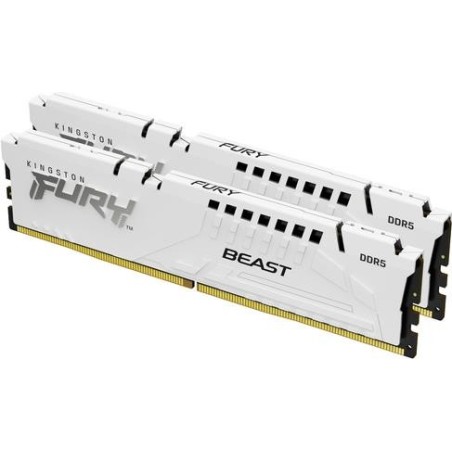 Kingston FURY Beast - DDR5 - Kit - 64 GB: 2 x 32 GB - DIMM 288-PIN - 6000 MHz / PC5-48000 - CL30 - 1.4 V - ungepuffert - on-die