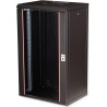 Roline Pro - Schrank Netzwerkschrank - 600 x 450 mm (B x T) - geeignet für Wandmontage - RAL 9005, Jet Black - 20U - 48.3 cm (1