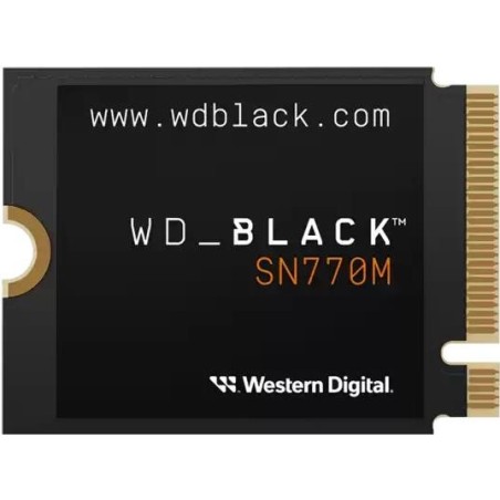 WD Black SN770M WDBDNH0020BBK-WRSN - SSD - 2TB - intern - M.2 2230 - PCIe 4,0 x4 (NVMe) (WDBDNH0020BBK-WRSN)