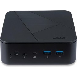Acer Veriton NUC VN1502G-13U7U - Barebone - Mini-PC - 1 x Core i7 1355U / 1,7 GHz - RAM 0GB - Intel Iris Xe Grafikkarte - 1GbE,