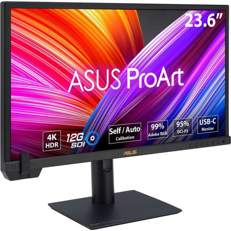 ASUS ProArt PA24US - LED-Monitor - 61.2 cm (24.1") (23.6" sichtbar) - 3840 x 2160 4K @ 60 Hz - IPS - 600 cd/m² - 1000:1 - Displ