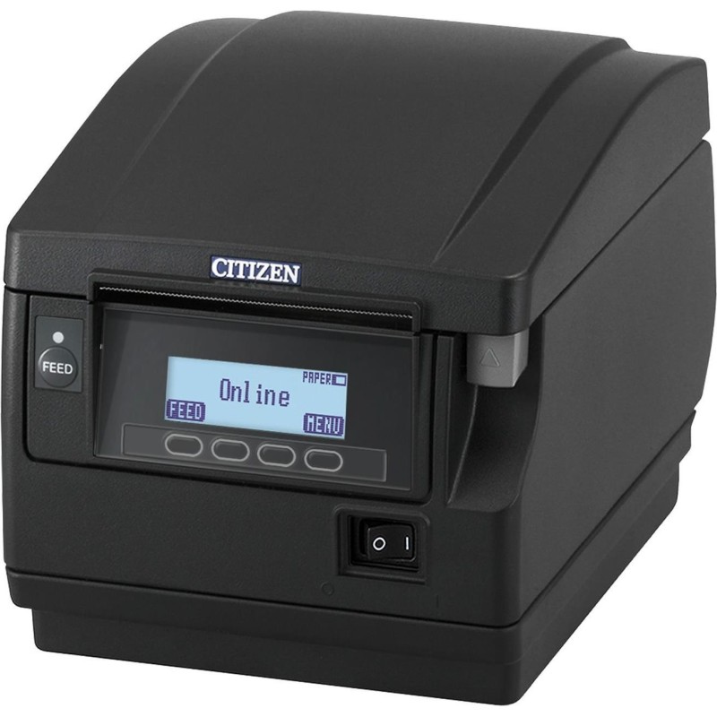 Citizen CT-S851III, 8 Punkte/mm (203dpi), USB, schwarz Bondrucker, Frontausgabe, Thermodirekt, Auflösung: 8 Punkte/mm (203 dpi)