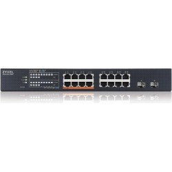 Zyxel XMG1915 Series XMG1915-18EP - Switch - verwaltet, NebulaFLEX Cloud - L3 Lite - Smart - 8 x 100/1000/2,5G (PoE++) + 8 x 10