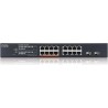 Zyxel XMG1915 Series XMG1915-18EP - Switch - verwaltet, NebulaFLEX Cloud - L3 Lite - Smart - 8 x 100/1000/2,5G (PoE++) + 8 x 10
