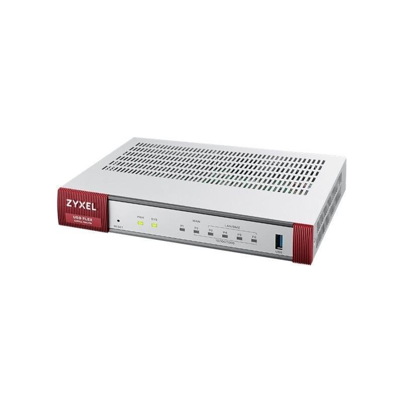 Zyxel ZyWALL USG FLEX 100HP - Firewall - 8 Anschlüsse - 1GbE - Cloud-verwaltet (USGFLEX100HP-EU0101F)
