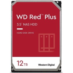 WD HDD Red Plus 12TB 3.5 SATA 512MB - Festplatte - Serial ATA (WD120EFGX)