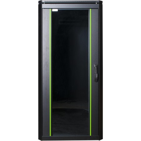 LOGON RDL26U61BL - Freistehendes Gestell - 26U - 600 kg - Sperrschloss - Verstellbare Füße - Verbessertes Kabelmanagement (RDL2