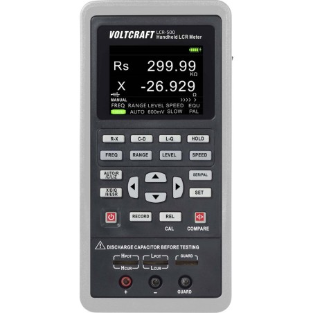 Voltcraft LCR-500 LCR Messbrücke digital Datenlogger CAT I Anzeige Counts (VC-15444850)