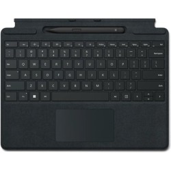 Microsoft Surface Pro Signature Keyboard - Tastatur - mit Touchpad, Beschleunigungsmesser, Surface Slim Pen 2 Ablage- und Lades