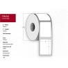 Capture Label 76 x 76mm, Core 25mm, Permanent, No perforation, 1000 labels per roll, 12 rolls per box (CA-87443)
