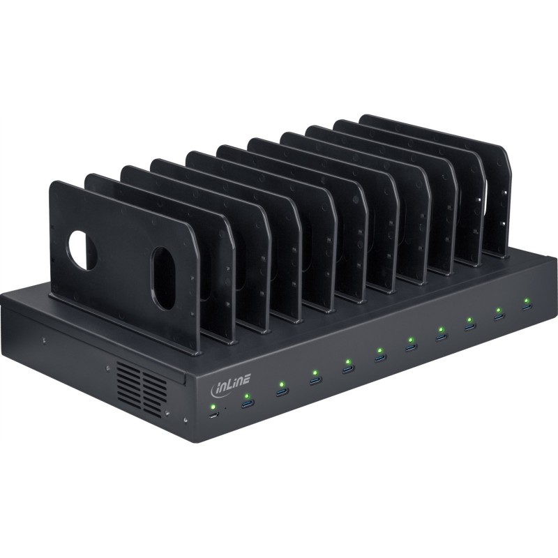 InLine 1000 W Multiport Powerstation - 10x USB-C - PD 3.0 - QC 5.0 (31516B)