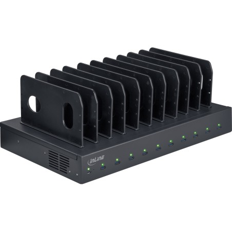 InLine 1000 W Multiport Powerstation - 10x USB-C - PD 3.0 - QC 5.0 (31516B)