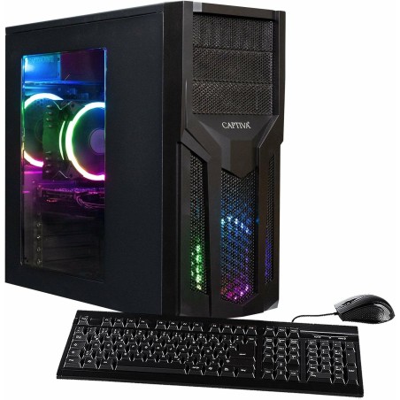 CAPTIVA PC Power Starter R80-005 (Ryzen 5 5600G/SSD 1TB/32768/DVD-RW/MSI/WLAN/Windows 11 Home 64-bit) - 1.000 GB - DVD-Brenner