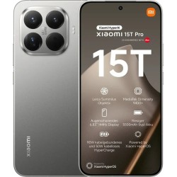 Xiaomi 15T Pro Gray - 5G Smartphone, 512 GB Speicher, 12 GB RAM, 6.83" AMOLED, 144Hz (MZB0KUUEU)